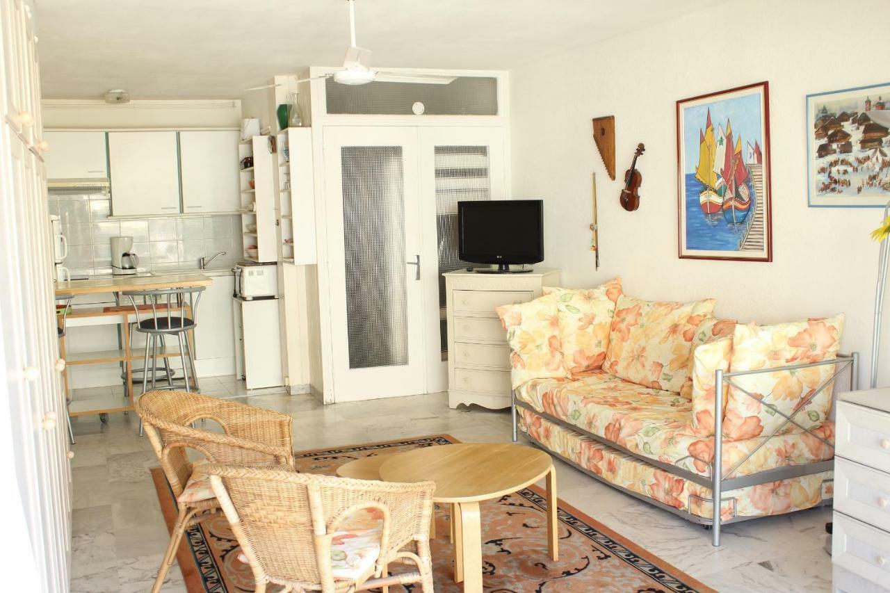 Studio Standing Bord De Mer Et Vue Antibes Dış mekan fotoğraf